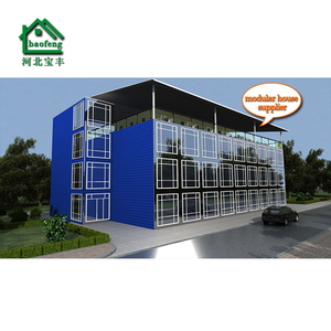 <span class=keywords><strong>Maison</strong></span> de conteneur plate à construction rapide, <span class=keywords><strong>maison</strong></span> de conteneur duplex pour salon, bureau dortoir - Product Image 2