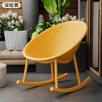 Chaises de jardin en plastique doré, pas chères, en métal, style nordique, luxe, mobilier moderne, canapé, ensemble de balançoires d'extérieur pour mariage, chaises de jardin