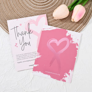 Tarjetas <span class=keywords><strong>de</strong></span> <span class=keywords><strong>Agradecimiento</strong></span> con Código QR para Comercio Electrónico, Personalizadas con Impresión, para Comentarios Posventa, Contacto, Servicio y Elogios - Product Image 2