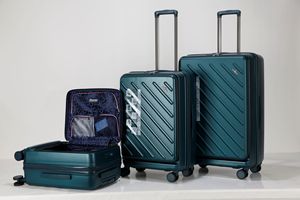 Valise de transport en thermoformage PC de qualité supérieure avec poche avant et chariot en aluminium pour des voyages efficaces - Product Image 5