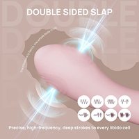 3 Siliconen Koppen Draagbare Vibrator 8 Frequentie Trillingen En Fladderende Masturbatie Trillingen Massager Vrouwen G-Spot Orgasme Pen