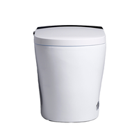 Toilet pintar untuk orang tua, Remote kontrol otomatis Sensor mobile flush toilet pintar