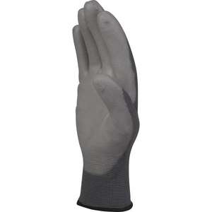 DELTA PLUS-Gant tricoté gris polyester VE702PG07-M avec paume en polyuréthane (multipack)-EAN MW131392 GLOVES - Product Image 2