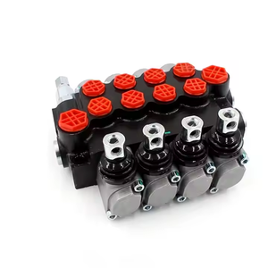 Válvula Direccional Hidráulica de 4 Bobinas P40-G12-G38-OT, Directo de Fábrica y Personalizable, para Piezas de Maquinaria de Construcción - Product Image 1