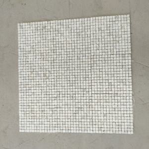 Mosaico de Mármol Beige Cuadrado Pequeño SUCCESS S001 para Pisos y Paredes, Personalización de Fábrica, Azulejo de Mosaico de Mármol - Product Image 3