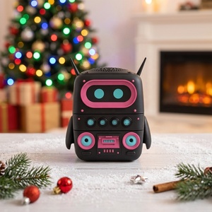 Robot intelligent pour enfants avec haut-parleur, robot d'apprentissage précoce bilingue anglais avec grand modèle de langage et dialogue vocal - Product Image 1