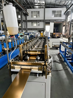 Nouvelle machine de profilage de quincaillerie en acier pour la production de tuiles de toiture, avec contrôle PLC, composants moteur, pompe et engrenages, longue durée de vie