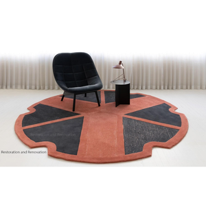 Tapis modernes en laine faits à la main de haute qualité, antidérapants, lavables et texturés, vente directe du fabricant indien, ensembles de tapis sur mesure - Product Image 2
