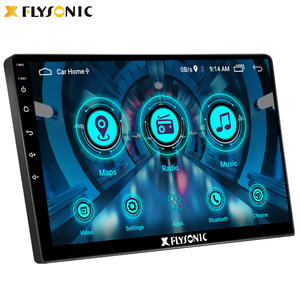 Flysonic Thiết Kế Mới Nhất 10.1 Inch Android 2DIN MP5 Player OEM & ODM Đa Ngôn Ngữ Car <span class=keywords><strong>Radio</strong></span> Giá Cả Cạnh Tranh Car DVD Player - Product Image 2