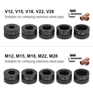 Europa-Standard <span class=keywords><strong>M</strong></span>-12 15 18 22 28 mm Hydraulische Pressbacken Crimp-Pressform Akku-Presswerkzeug-Einsätze HLK-Werkzeuge - Product Image 5