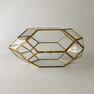 <span class=keywords><strong>Verre</strong></span> de <span class=keywords><strong>Terrarium</strong></span> géométrique <span class=keywords><strong>pour</strong></span> le bureau, plante succulente, accessoire décoratif - Product Image 2