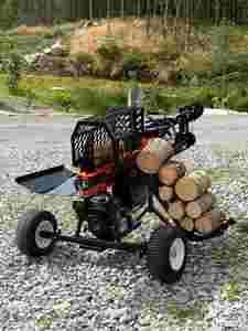 Fendeuse de bois hydraulique, outil de fendage pour bois d'orme, de cerisier, de saule, de pin blanc, de teck, de catalpa, de pin des mers et autres types de bois. - Product Image 5