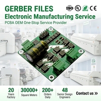 Service d'assemblage de circuits imprimés (PCBA) sur mesure OEM, fabricant clé en main de cartes de circuits imprimés, fabrication de cartes de contrôle