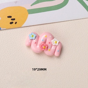 Thời trang keo nhựa quyến rũ decodent quyến rũ kẹp tóc dễ thương nhựa thủ công đồ trang sức điện thoại quyến rũ cho trang trí. - Product Image 6