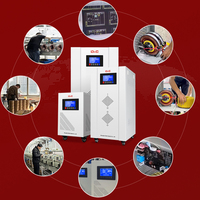 Régulateur de tension stabilisateur automatique ShangDe AVR triphasé à servomoteur TNS 15 kVA 30 kVA 50 kVA AC 380 V pour l'industrie