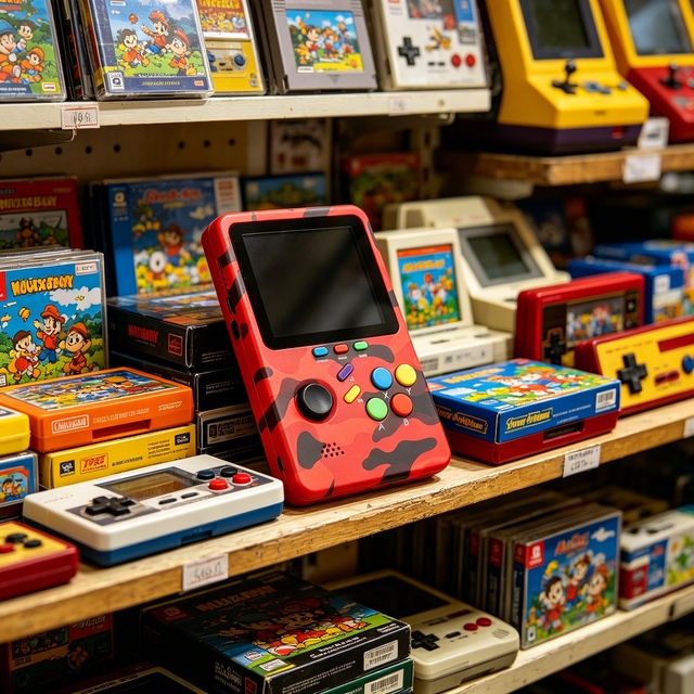 Wireless Connect Classic Handheld Game Console Multi-user Retro Handheld Video Game Console for Team Entertainment