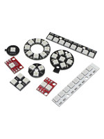 Tira de Luces LED WS2812B a Todo Color, Microcontrolador Programable, Módulo Controlador LED RGB WS2812