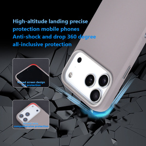 <strong>Low</strong> <strong>Price</strong> Shockproof <strong>Mobile</strong> Accessories Magnetic Phone Cover with Plastic Frame for iPhone 14 15 16 17 Pro Air - Product Image 4