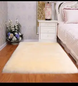 Benutzer definierte verschiedene Wohnzimmer Home Warm Plüsch Boden teppiche Flauschige Matten Kunst pelz Teppiche Faux Schaffell Teppich Pelz Teppich