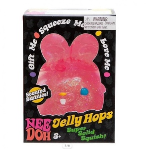 Juguete Sensorial de Gelatina de Conejito Adorable, Transparente con Purpurina, Bola Antiestrés Aromática, Regalo Coleccionable para Venta Minorista - Product Image 2