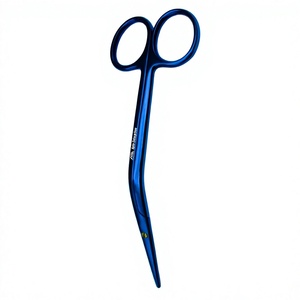 Tijeras Nasales Profesionales de Acero Inoxidable Fomon Apto Enterprises AE-4203, Instrumento Médico Reutilizable con Certificación CE - Product Image 1