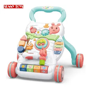 סיטונאי andador para bebe חינוכיים צעצוע מוסיקה לדחוף אור חדש דגם תינוק ווקר עבור תינוק ילדה