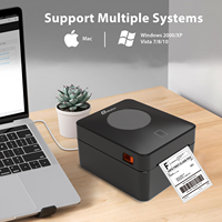 Impresora de Etiquetas Térmicas Milestone MHT-L9250 de 4 x 6 Pulgadas, Impresora de Códigos de Barras con USB/LAN/WiFi, Compatible con Windows/Mac/Android, en Existencia