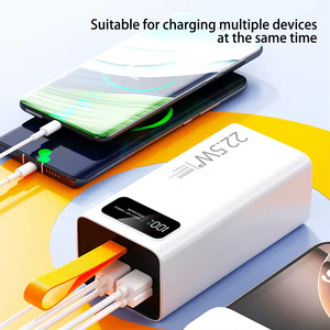 Power Bank di Emergenza per Esterni ad Alta Capacità 50000mAh 22.5W con Ricarica Rapida, Display Digitale LCD e Impermeabile - Tendenza Ingrosso 2026 - Product Image 3
