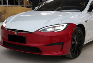 เหมาะสำหรับ <span class=keywords><strong>Tesla</strong></span> Model <span class=keywords><strong>S</strong></span> 2014-2022กันชนหน้าชุดบอดี้โมเดลโมเดลโมเดลอัพเกรดไฟหน้าแบบ one-to-One - Product Image 5