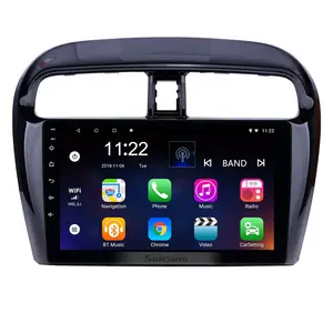 9 inch Android 13.0 Car Radio GPS Navigation System with 1024*600 HD Touchscreen for Mitsubishi Mirage 2012 - 2016 USB WIFI FM