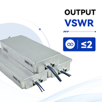Module amplificateur RF large bande 100W 100-1020MHz, bande passante 300MHz, amplificateur de puissance à semi-conducteurs pour systèmes de communication