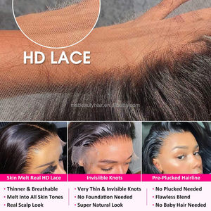 HD Lace Front <b>Deep</b> <b>Wave</b> Glueless High Temperature Fiber Short Curly Loose <b>Deep</b> <b>Wave</b> Virgin Hair <b>Wigs</b> for Woman - Product Image 5