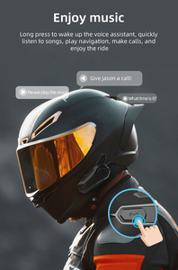 Casque <span class=keywords><strong>de</strong></span> <span class=keywords><strong>ski</strong></span> intelligent Casque antibruit Casque <span class=keywords><strong>de</strong></span> moto Écouteurs sans fil avec haut-parleurs HD Étanche - Product Image 5