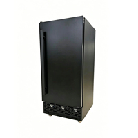 Machine à glaçons encastrable en acier inoxydable NES-37C-8, porte simple, 40 kg, pour usage domestique