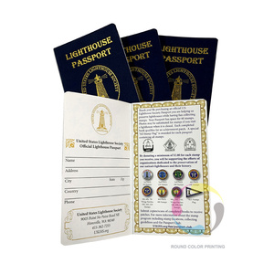 Porta Pasaportes Personalizado con Logotipo, Encuadernado con Grapas, con Libreta de Viaje, Diario y Álbum de Sellos de Parques Nacionales - Product Image 3