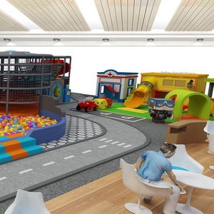 Imbaby — parc d'attractions en bois, bâtiments de jeu souples, équipement d'intérieur pour aire de jeux, à <span class=keywords><strong>vendre</strong></span> - Product Image 1