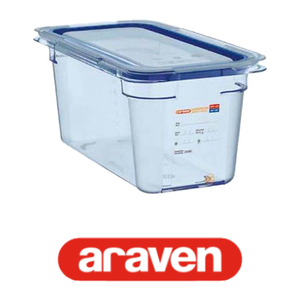 Bac alimentaire ABS GN 1/3 32,5 × 17,6 × 15 h cm, 5,4 L, sans couvercle, -40/+80 ° C Araven - Product Image 4