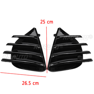 Par de cubiertas de rejilla para luces antiniebla y luces diurnas LED para Toyota Corolla SE XSE 2017+, números de pieza 81482-02670, piezas de repuesto para cubiertas de faros. - Product Image 2