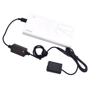 NP-FW50 Dummy แบตเตอรี่ USB ชนิด C DC อะแดปเตอร์ไฟ AC AC-PW20สำหรับ Sony อัลฟา A6400 ILCE-6400 6500 6300 6000 <span class=keywords><strong>5100</strong></span> 5000 3000กล้อง - Product Image 3