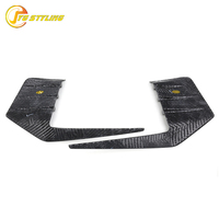 Panneaux de protection latéraux de pare-chocs arrière en fibre de carbone sèche style M Performance, kits de carrosserie extérieure compatibles BMW G87 M2