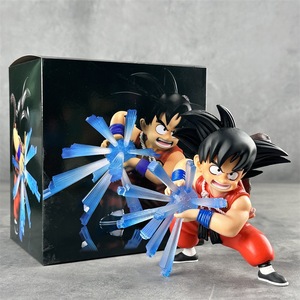 Figurine d'action Goku <span class=keywords><strong>Super</strong></span> <span class=keywords><strong>Saiyan</strong></span> enfant en PVC, modèle GK Kamehameha Wave, 5 cm, neuve, en boîte, ODM - Product Image 6