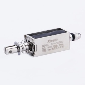 Xunhe Electromagnetic Push Rod XH-0530B 12V DC Miniature High Force General Purpose - Product Image 1