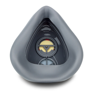 Masker Respirator dapat digunakan kembali POWECOM dengan Filter katun yang dapat diganti perlindungan <span class=keywords><strong>gas</strong></span> berbahaya bahan karet bantalan hidung silikon - Product Image 5