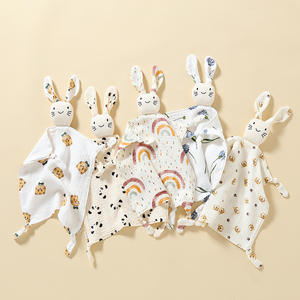 All'ingrosso asciugamani rilassanti in puro cotone che mordono il compagno di sonno per bambini regali di peluche - Product Image 1