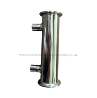 Condenseur de reflux polyvalent de qualité supérieure en acier inoxydable de 1,5 pouce (150 mm) pour accessoires de distillation et de fermentation Yansheng Ys08302
