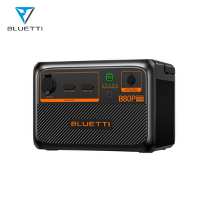 Batterie d'extension <span class=keywords><strong>BLUETTI</strong></span> B80P LiFePO4 pour étendre les prises AC60P/AC180P/EB3A/<span class=keywords><strong>EB55</strong></span>/EB70S, prises DC, IP65, centrale électrique portable - Product Image 1