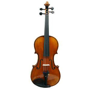 ไวโอลินอะคูสติก 4/4 หน้าไม้สปรูซแท้ หลังไม้เมเปิล ฟิงเกอร์บอร์ดไม้มะเกลือ ทำด้วยมือ เคลือบเงา สายเหล็ก รุ่นสำหรับนักเรียน - Product Image 1
