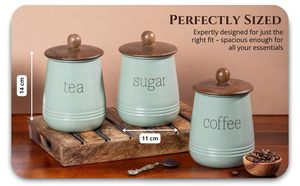 Metal Storage <b>Jar</b> For Modern Kitchen Dining Table And Home <b>Decoration</b> Accessories Collection - Product Image 3