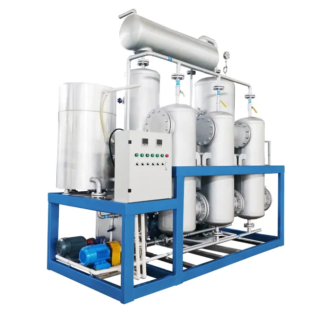 Mesin Distilasi Filtrasi Minyak Isolasi Transformator Skala Kecil untuk Pengilap Minyak
