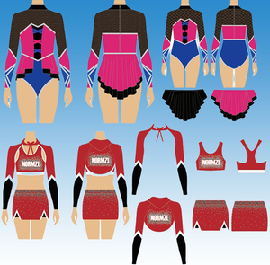 Venta al por mayor <span class=keywords><strong>Cheer</strong></span> Warm up Jacket Rhinestone Cheerleading Uniformes Cheerleader Costume Dance Outfit Practice Chándales - Product Image 5